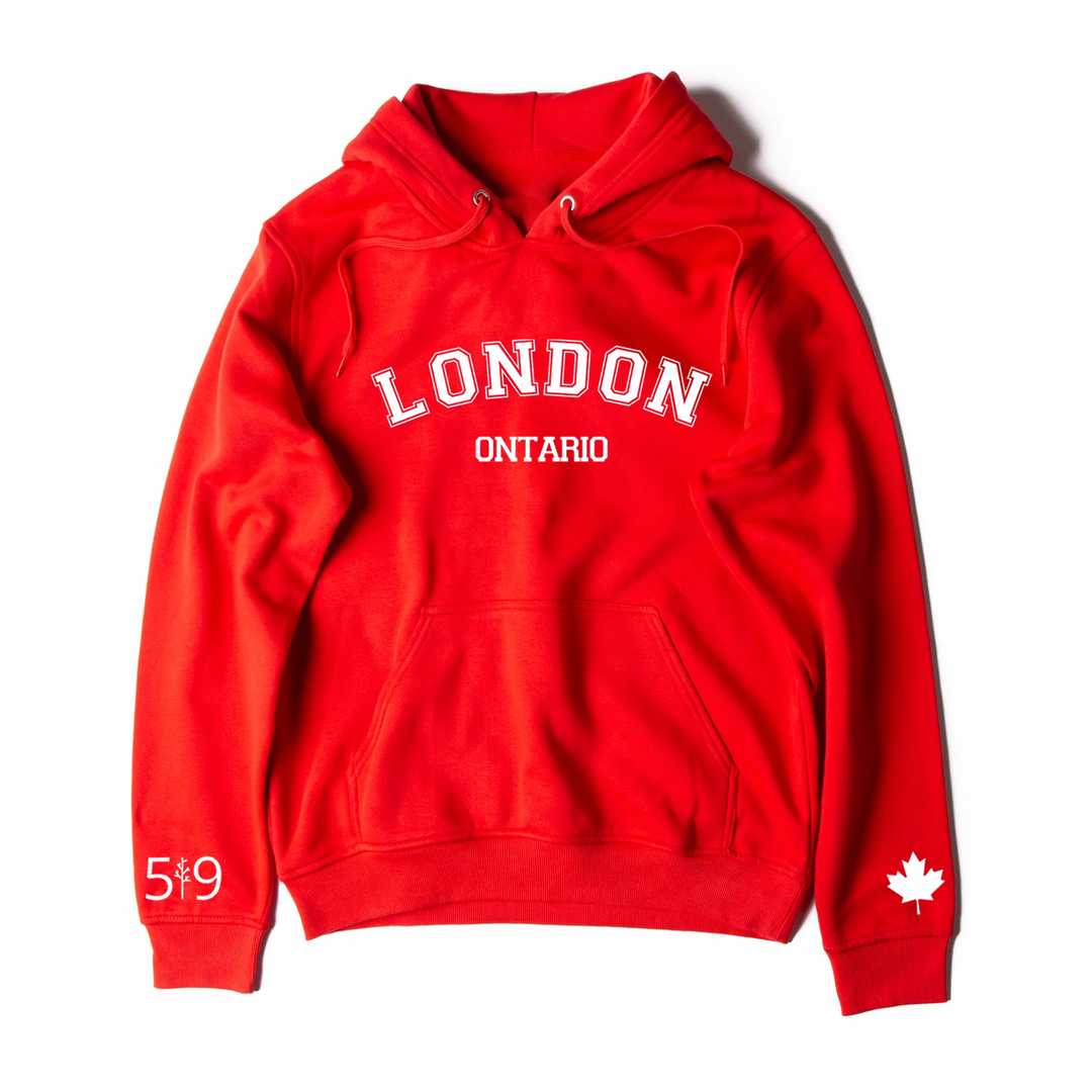LONDON VARSITY HOODIE (UNISEX)