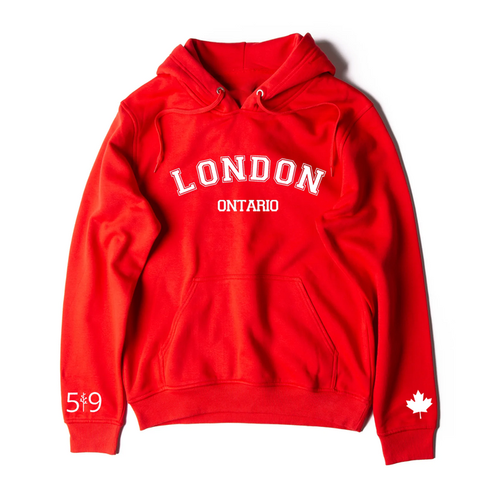 LONDON VARSITY HOODIE (UNISEX)