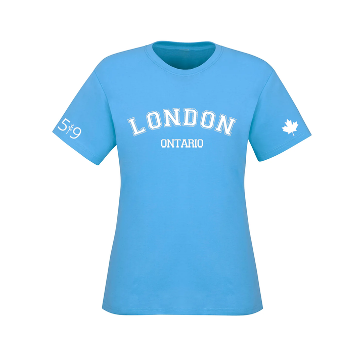 LONDON VARSITY TEE (WOMENS)