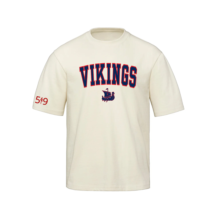 VICTORIA VIKINGS VARSITY OVERSIZED TEE (UNISEX)