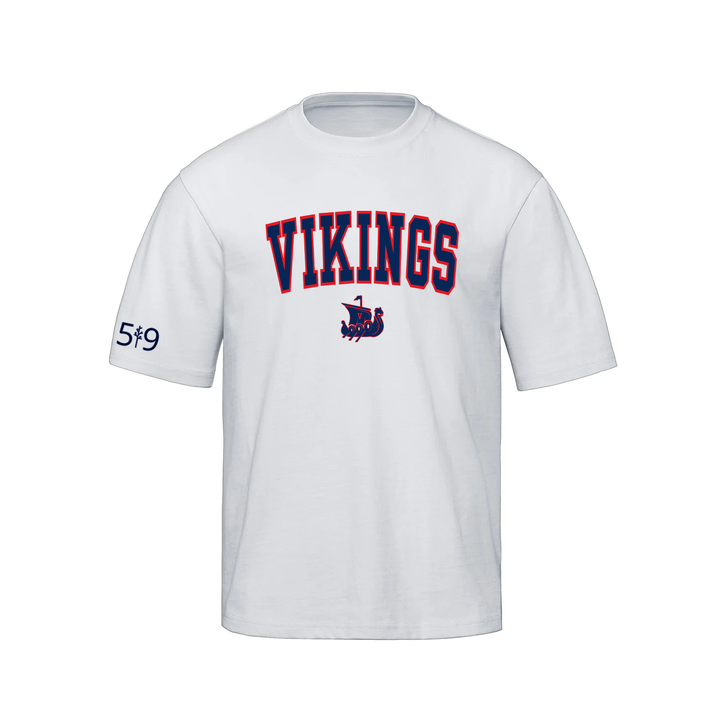 VICTORIA VIKINGS VARSITY OVERSIZED TEE (UNISEX)
