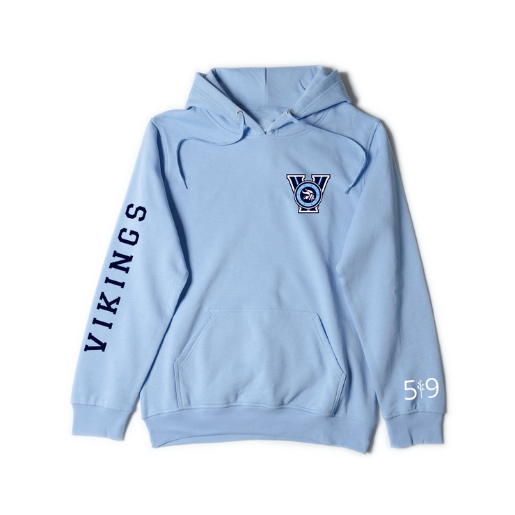 LUCAS VIKINGS SLEEVE LOGO HOODIE (UNISEX)