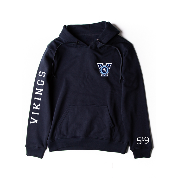 LUCAS VIKINGS SLEEVE LOGO HOODIE (UNISEX)