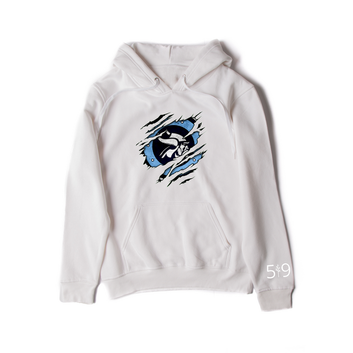 LUCAS DISTRESSED HOODIE (UNISEX)