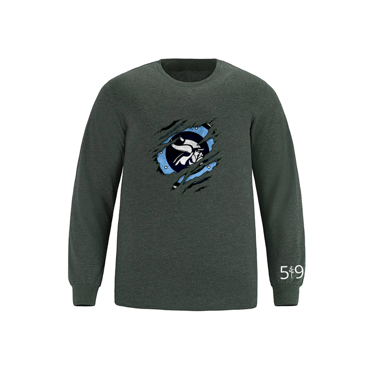 LUCAS VIKINGS DISTRESSED LONG SLEEVE (MENS)