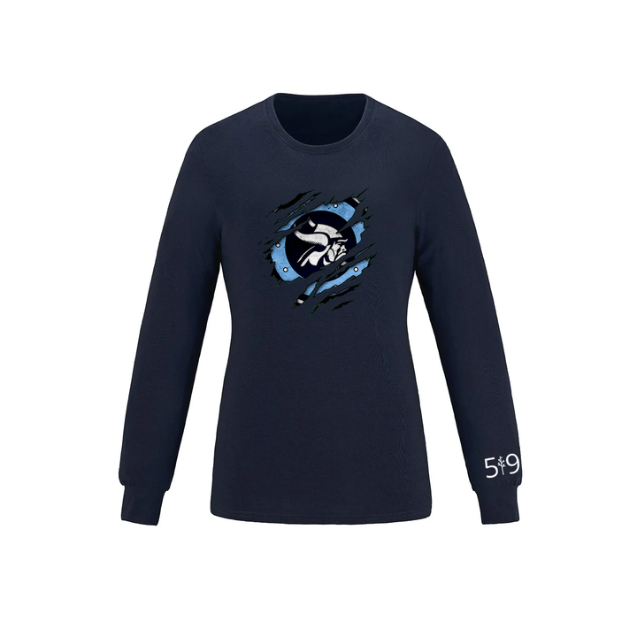LUCAS DISTRESSED LONG SLEEVE (WOMENS)