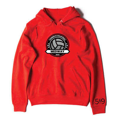 MEDWAY VOLLEYBALL HOODIE (UNISEX)