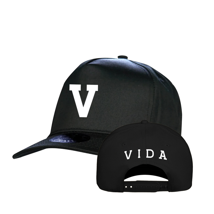 VIDA CHURCH 'V' EMBROIDERED 5-PANEL CAP