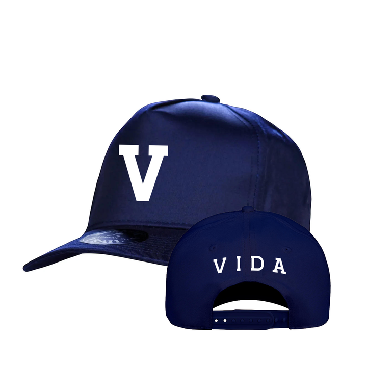 VIDA CHURCH 'V' EMBROIDERED 5-PANEL CAP