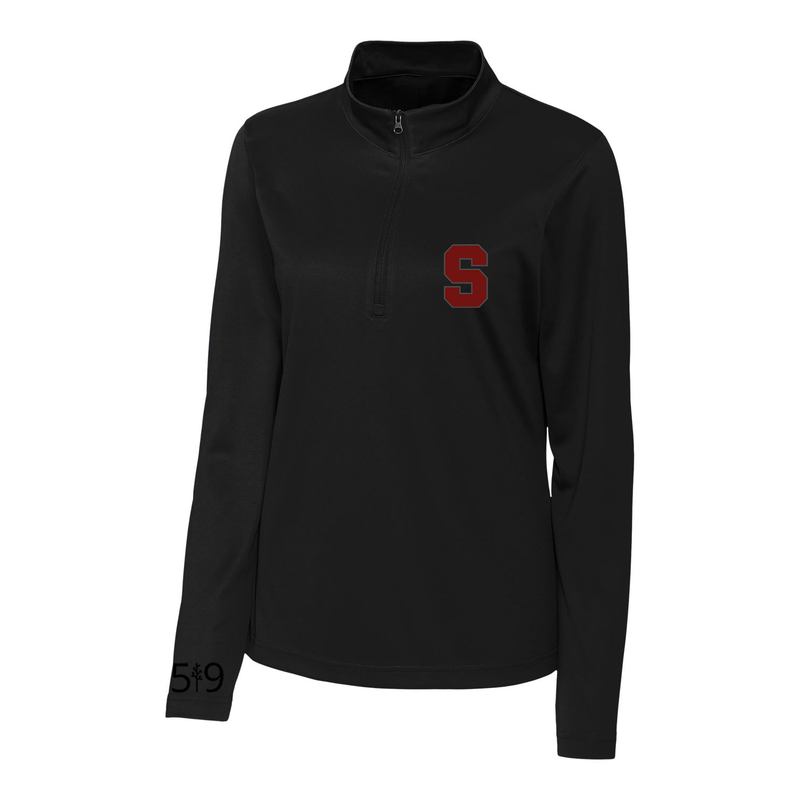 SOUTH LIONS EMBROIDERED S ATHLETIC 1/4 ZIP (WOMENS)