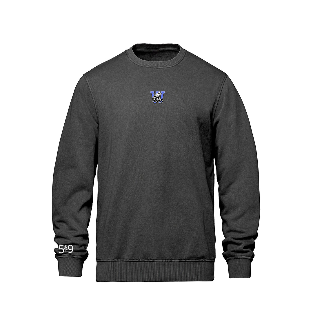 WILBERFORCE EMBROIDERED RETRO CREW (UNISEX)
