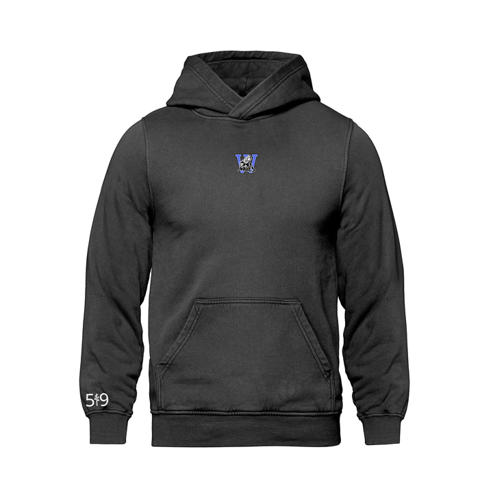 WILBERFORCE EMBROIDERED RETRO HOODIE (UNISEX)