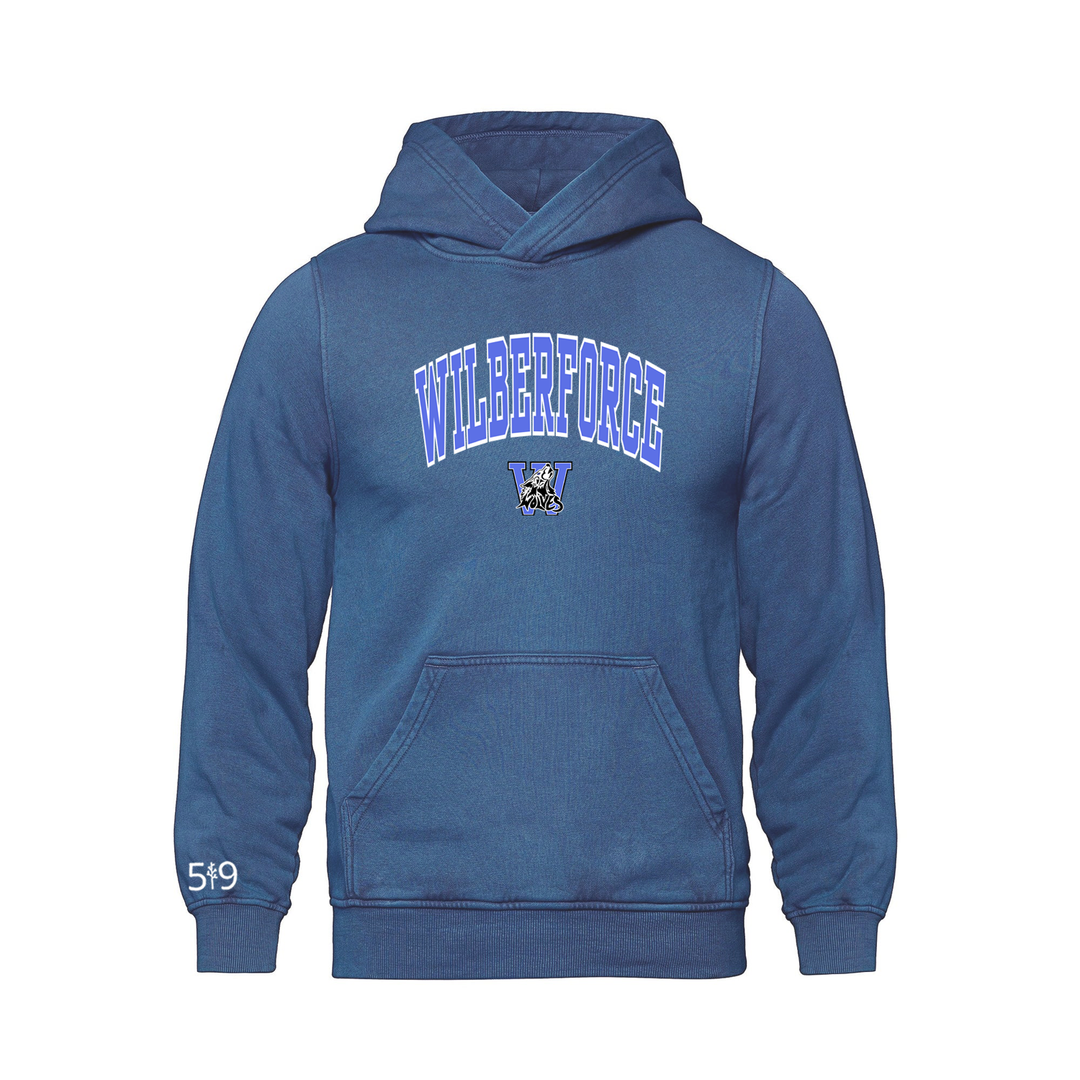WILBERFORCE VARSITY RETRO HOODIE (UNISEX)