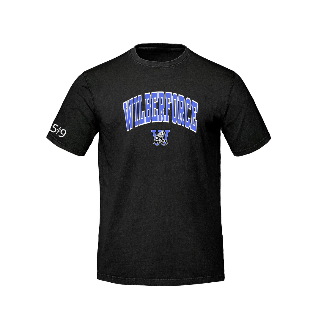 WILBERFORCE VARSITY RETRO TEE (UNISEX)