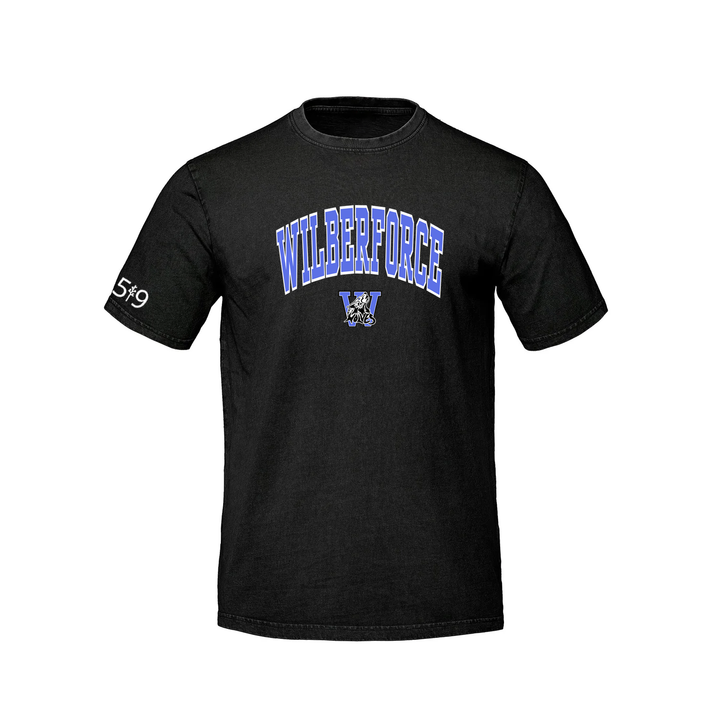 WILBERFORCE VARSITY RETRO TEE (UNISEX)