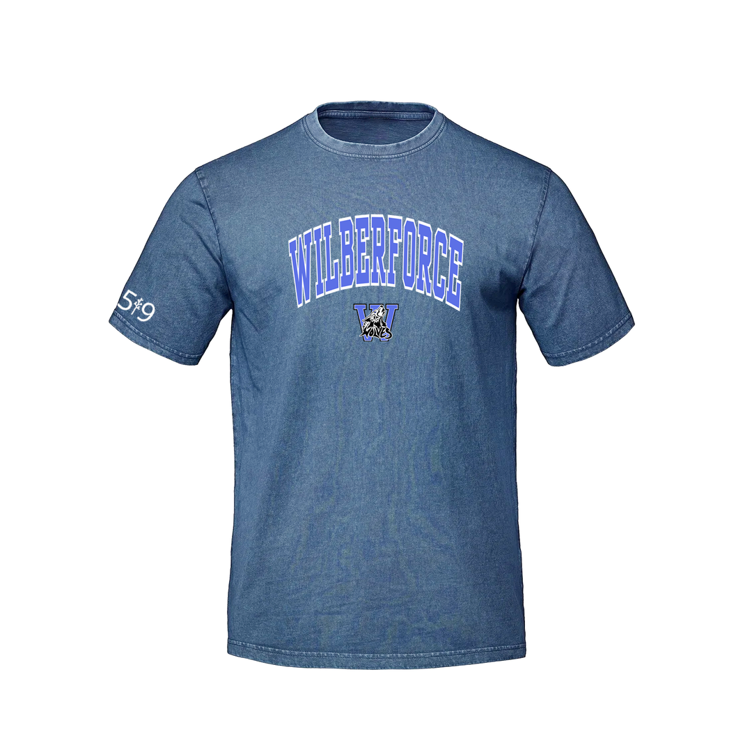 WILBERFORCE VARSITY RETRO TEE (UNISEX)