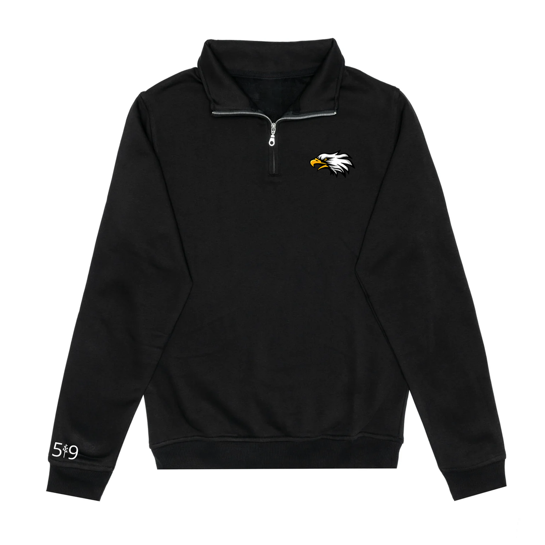 W.D. SUTTON EMBROIDERED 1/4 ZIP (UNISEX)