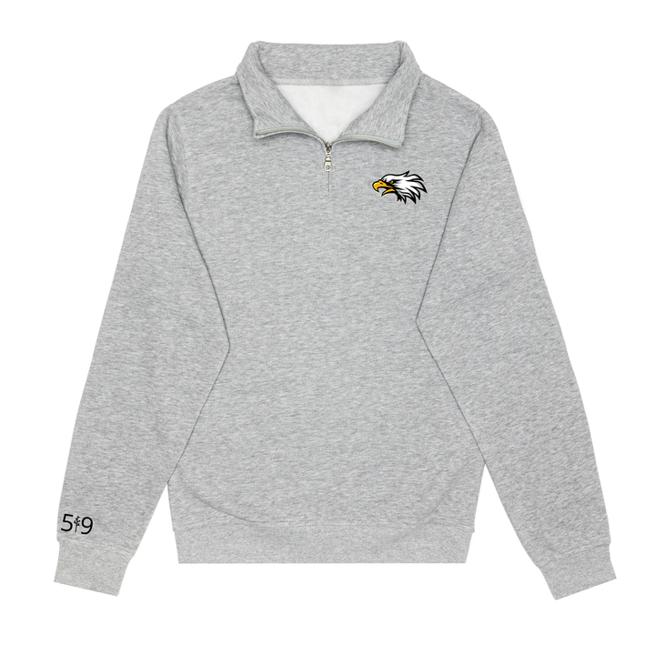 W.D. SUTTON EMBROIDERED 1/4 ZIP (UNISEX)