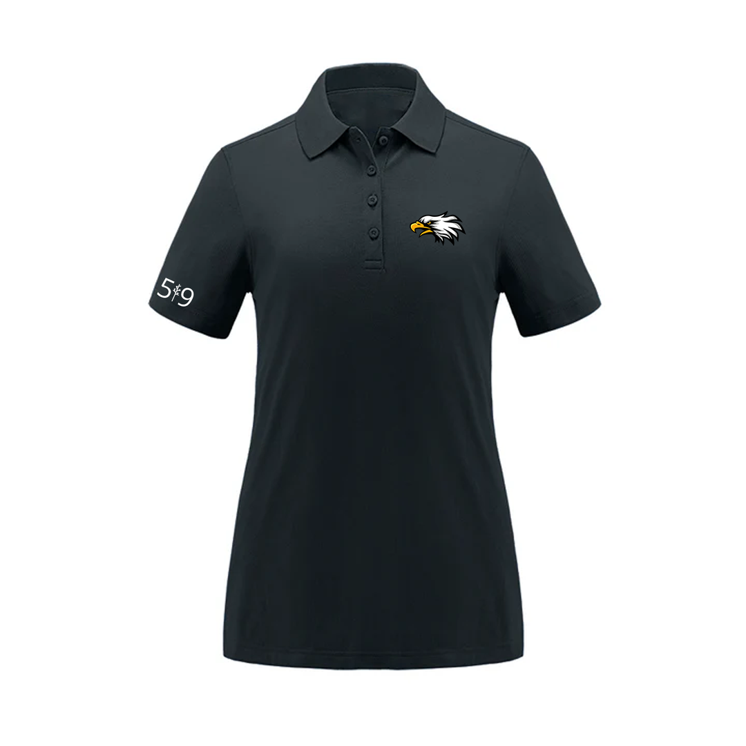 W.D. SUTTON EMBROIDERED PIQUE POLO (WOMENS)