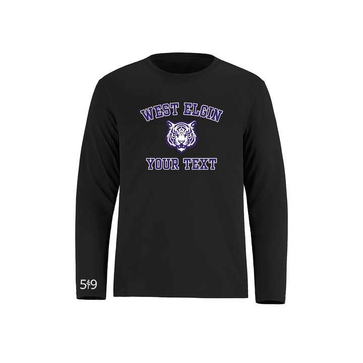 WEST ELGIN CUSTOMIZABLE ATHLETIC LONG SLEEVE (UNISEX)