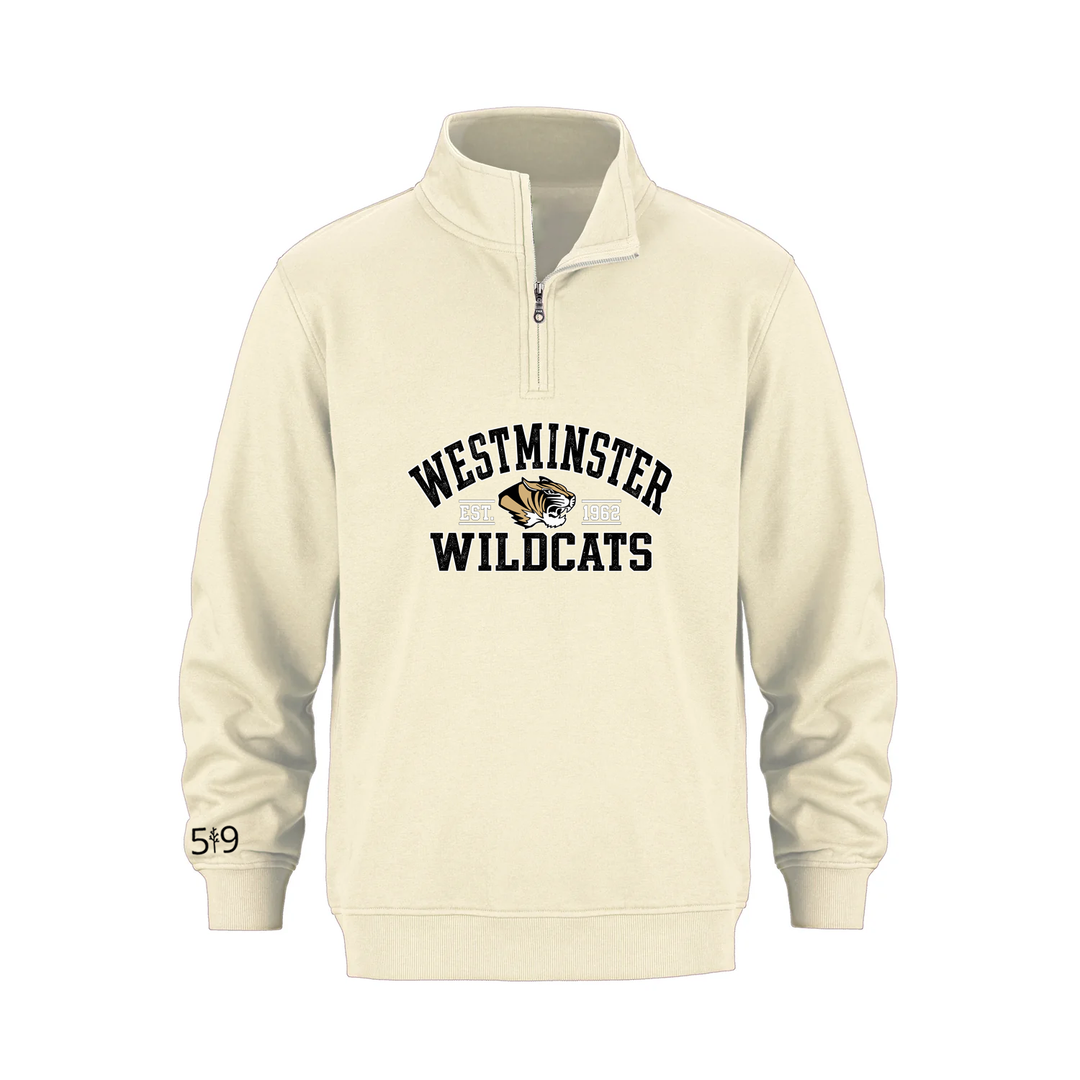 WESTMINSTER COLLEGIATE 1/4 ZIP (UNISEX)