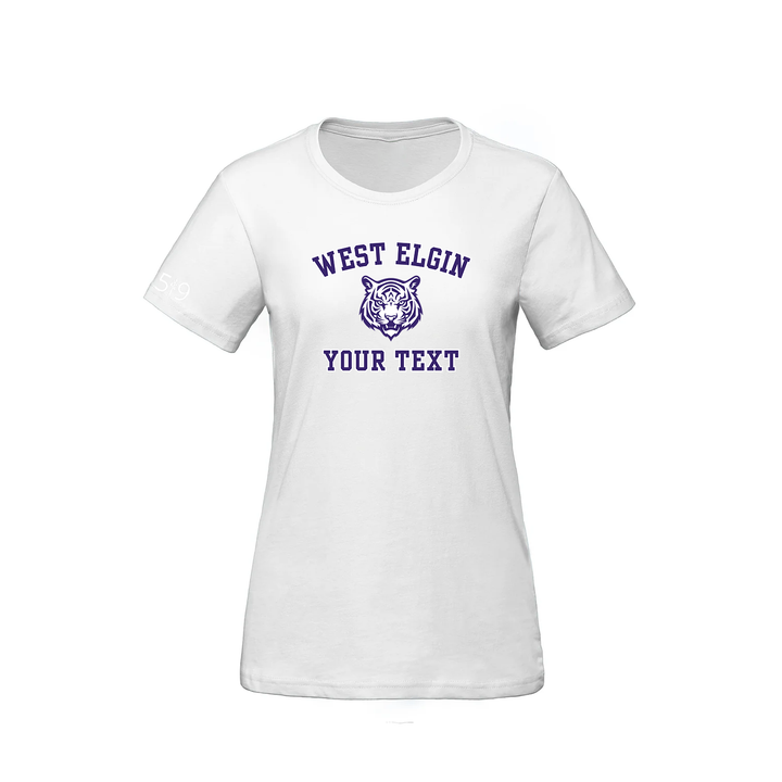 WEST ELGIN CUSTOMIZABLE TEE (WOMENS)