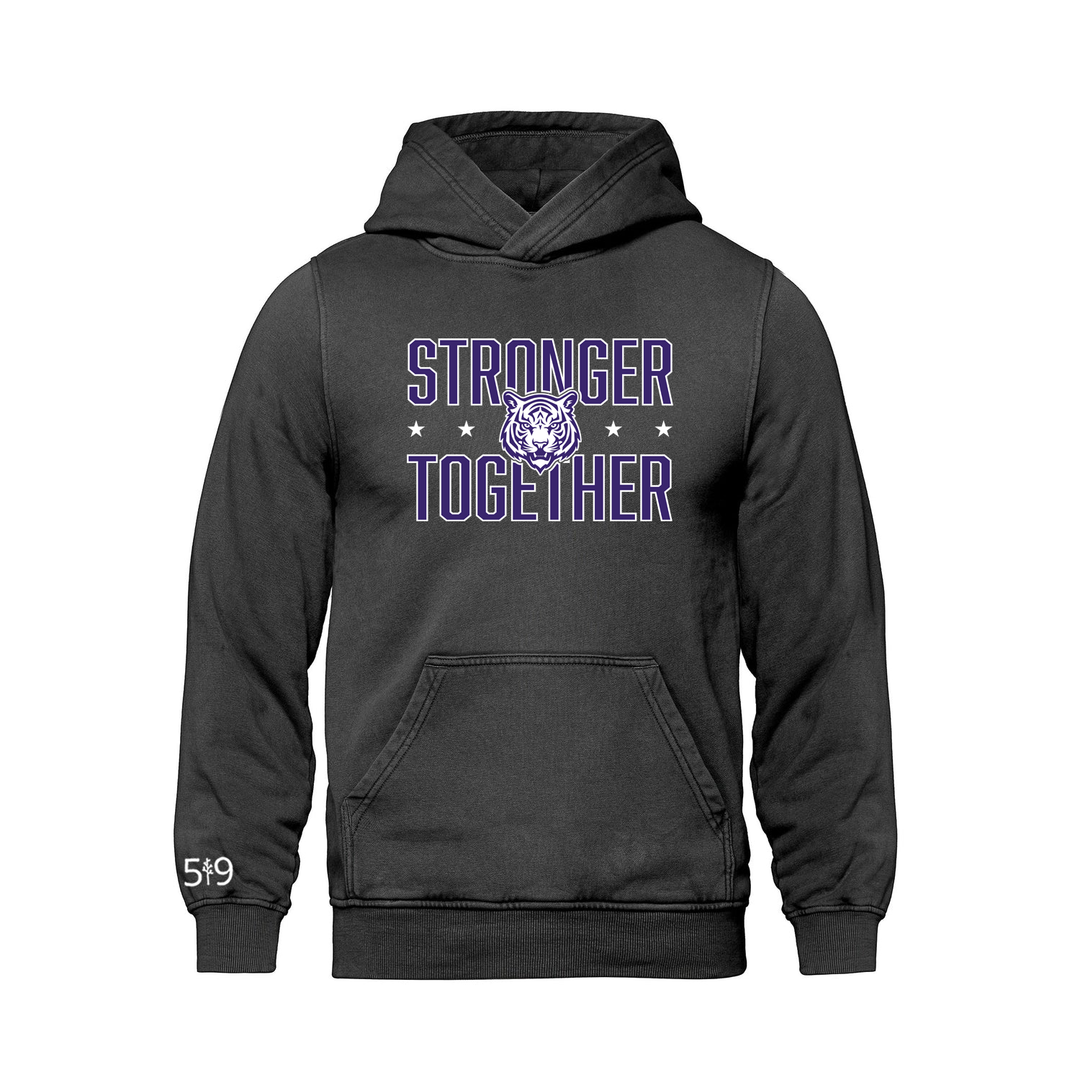 WEST ELGIN STRONGER TOGETHER RETRO HOODIE (UNISEX)