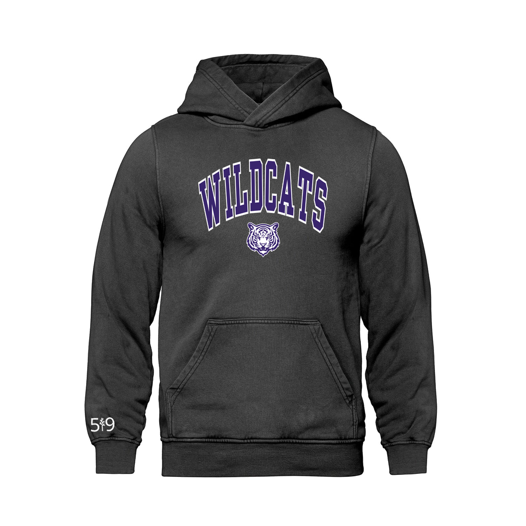 WILDCATS VARSITY RETRO HOODIE (UNISEX)