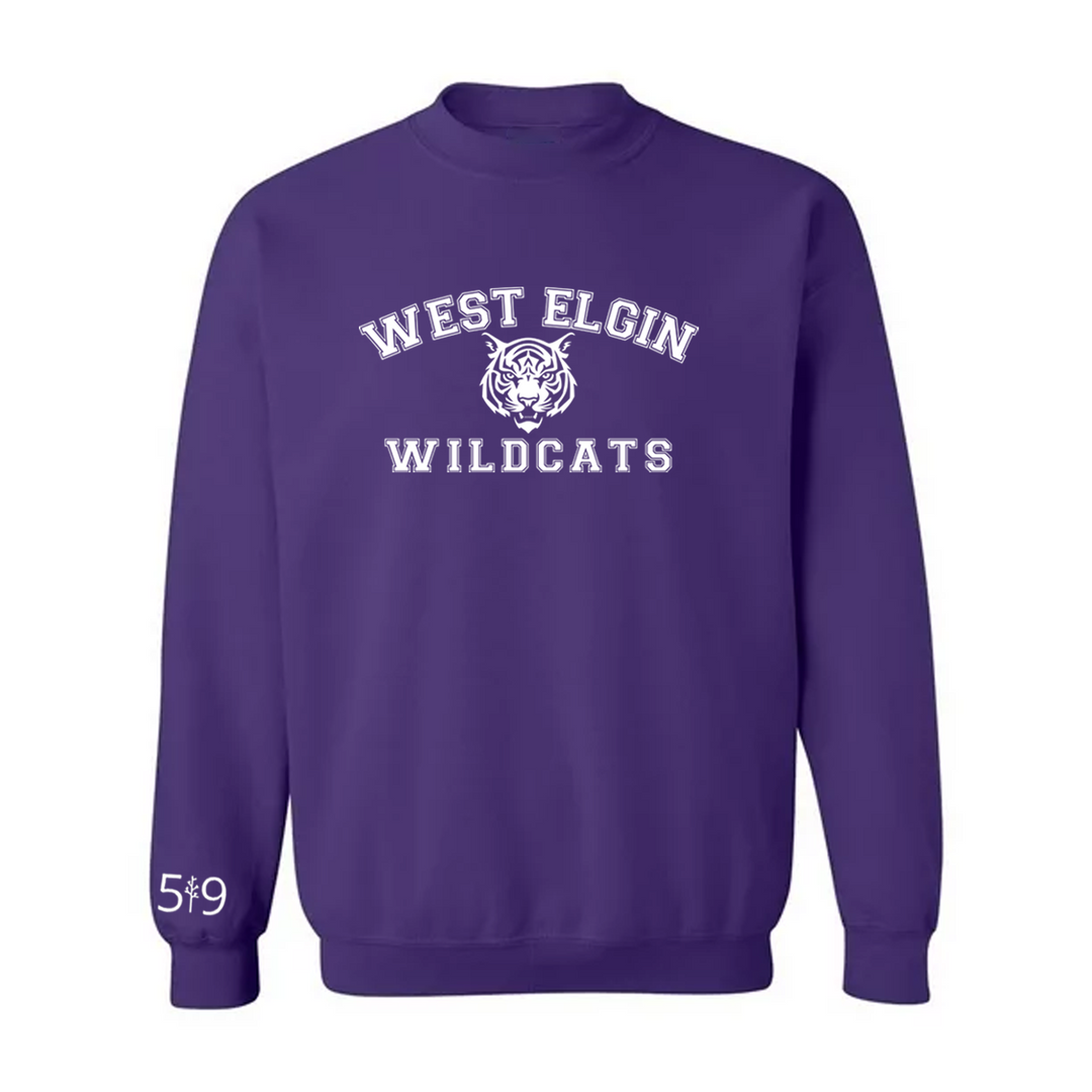 WEST ELGIN WILDCATS CREW (UNISEX)