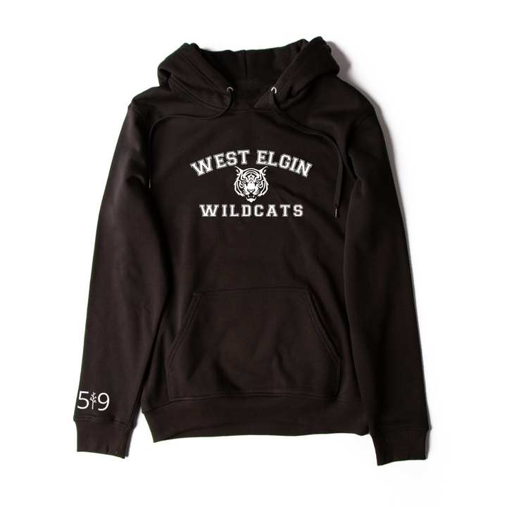 WEST ELGIN WILDCATS HOODIE (UNISEX)