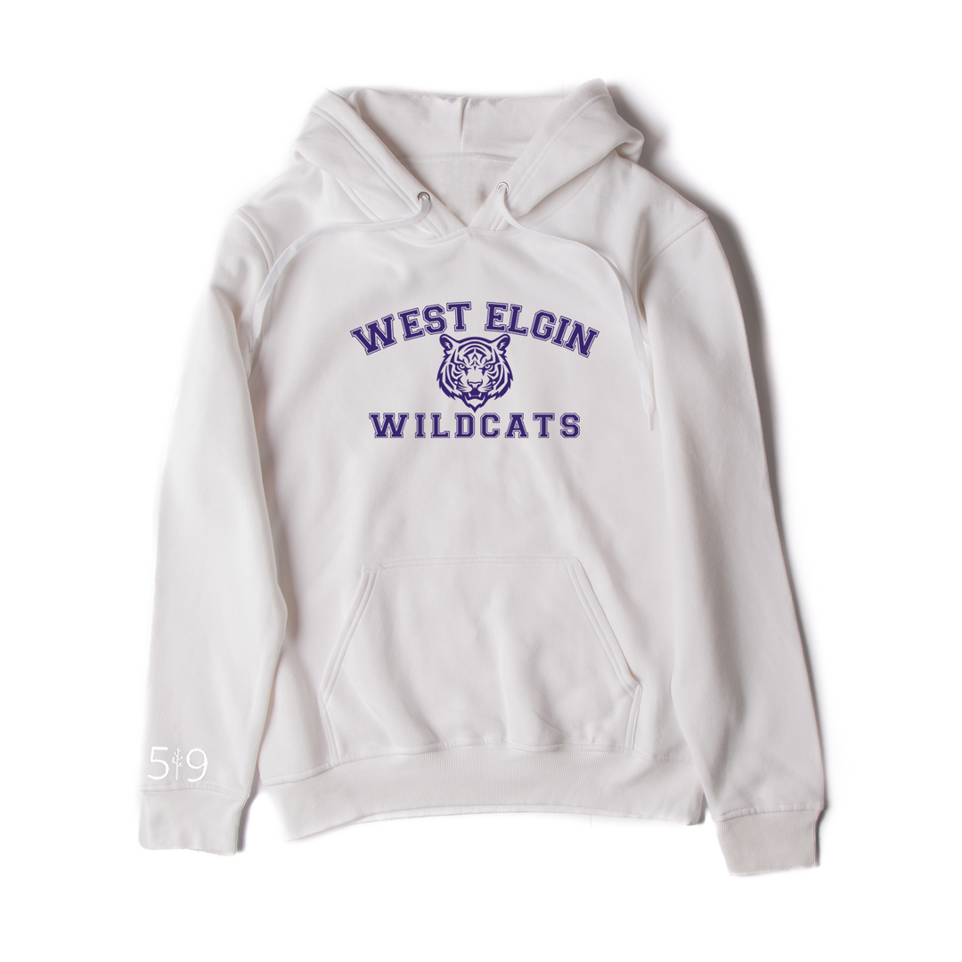 WEST ELGIN WILDCATS HOODIE (UNISEX)