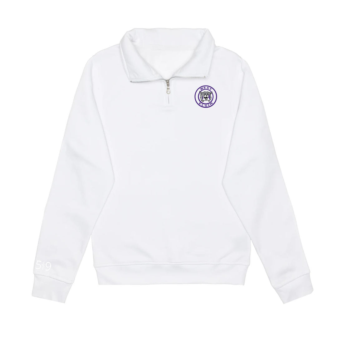 WEST ELGIN CREST 1/4 ZIP (UNISEX)