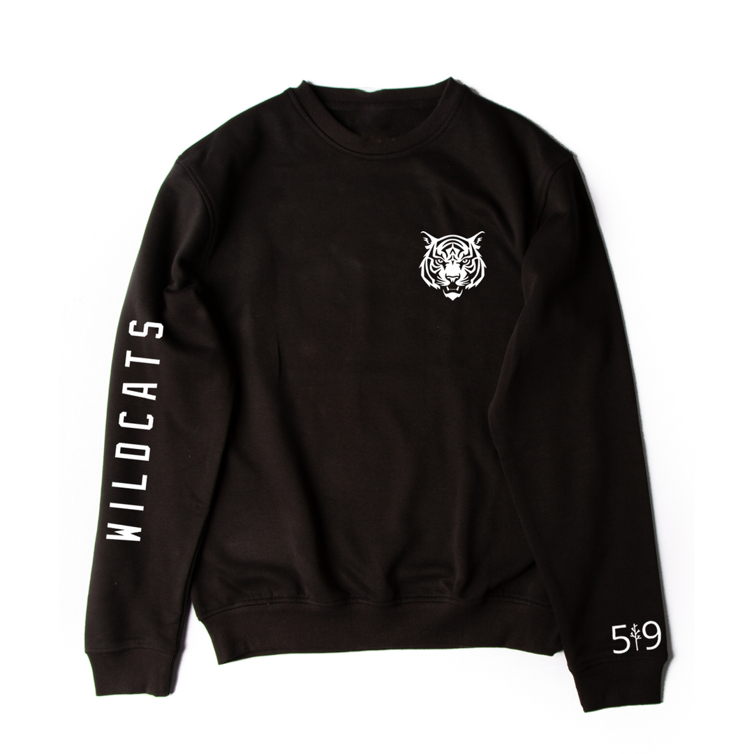 WILDCATS SLEEVE LOGO CREW (UNISEX)