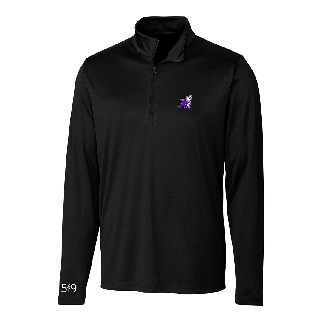WILFRID JURY EMBROIDERED ATHLETIC 1/4 ZIP (MENS)