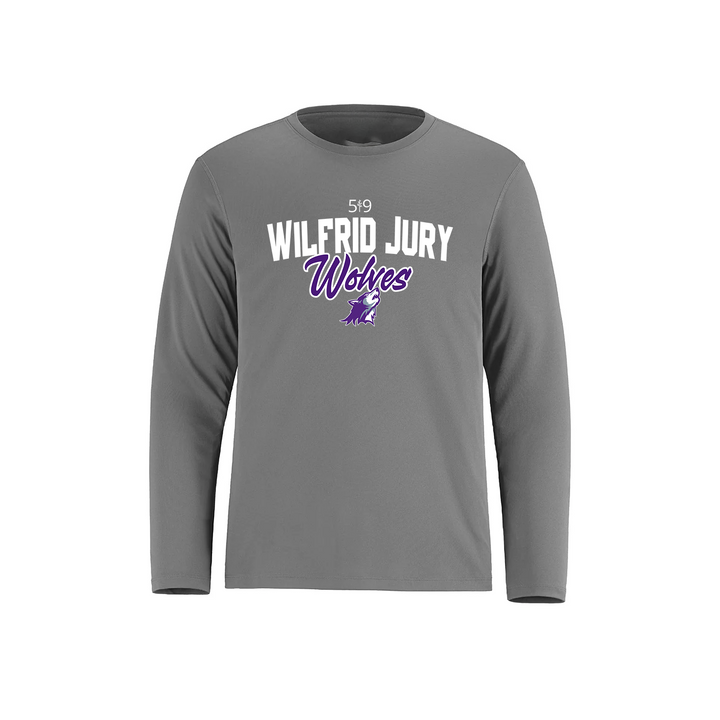 WILFRID JURY WOLVES ATHLETIC LONG SLEEVE (UNISEX)