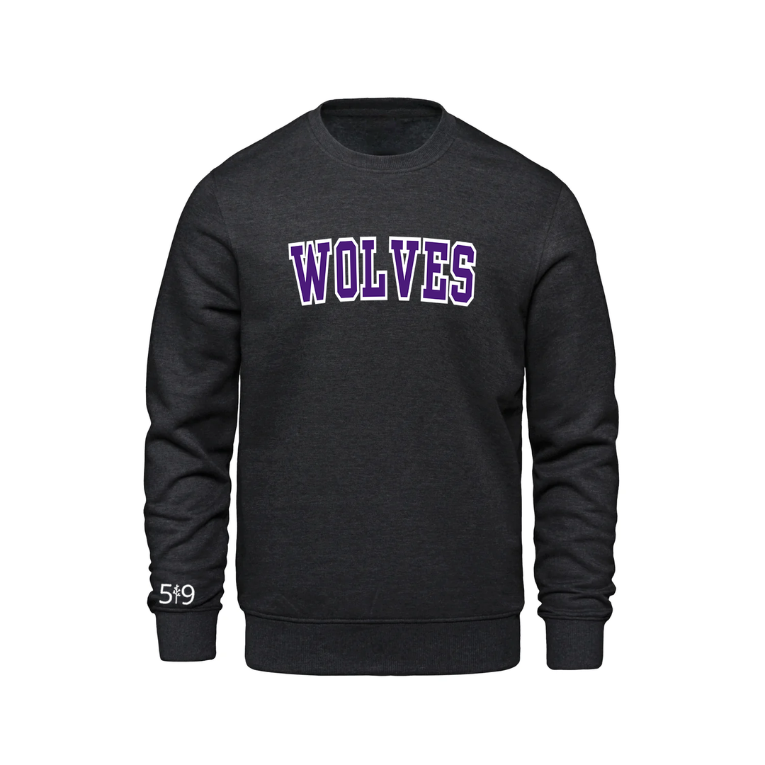 W.J. WOLVES VARSITY CREW (UNISEX)