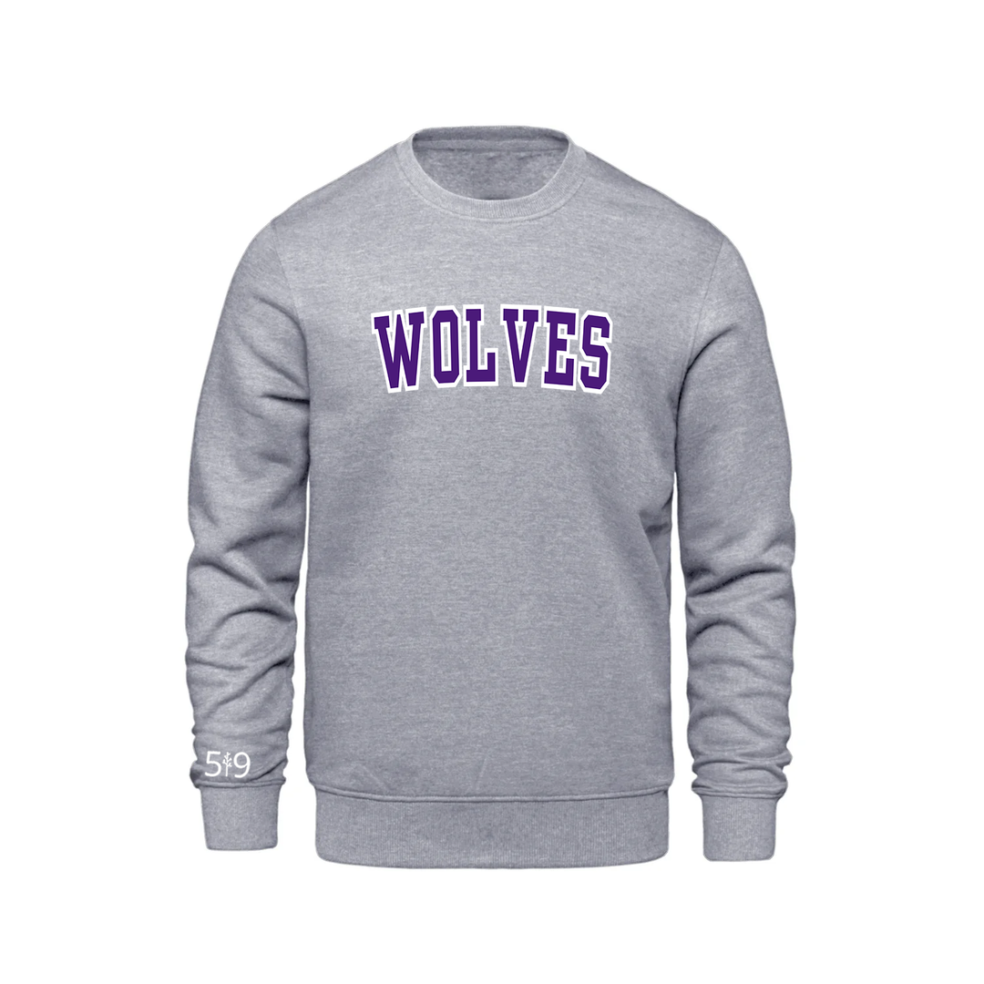 W.J. WOLVES VARSITY CREW (UNISEX)
