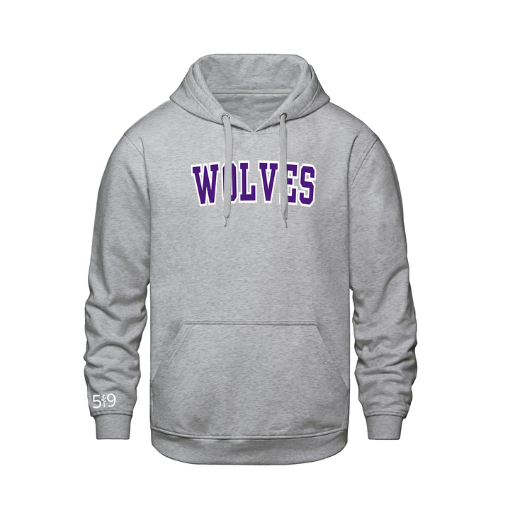 W.J. WOLVES VARSITY HOODIE (UNISEX)