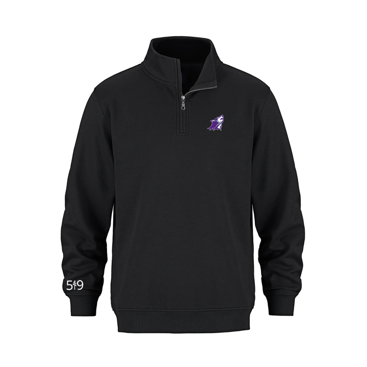 WILFRID JURY EMBROIDERED 1/4 ZIP (YOUTH)