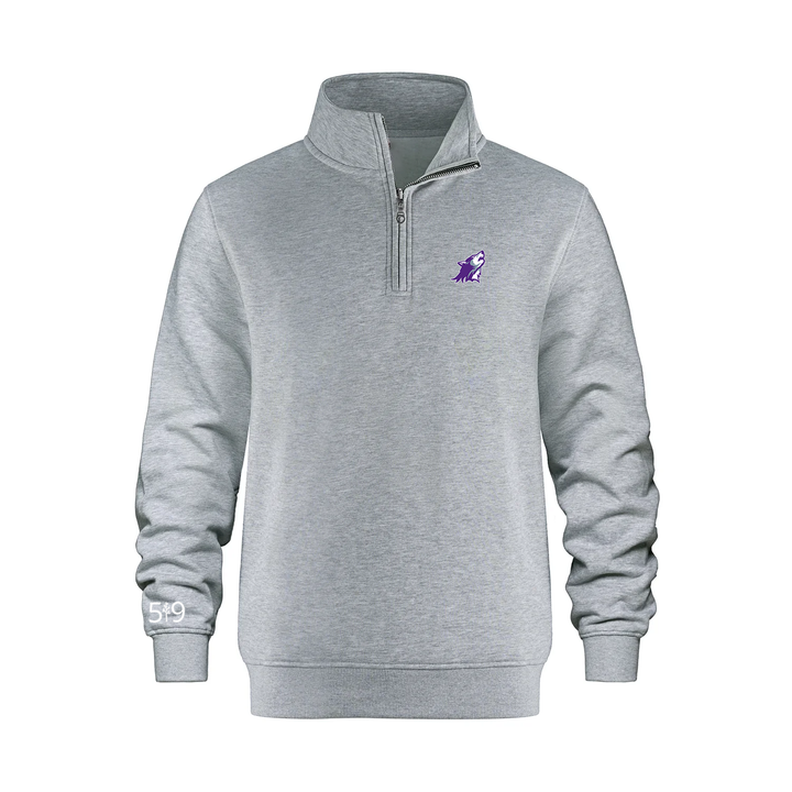 WILFRID JURY EMBROIDERED 1/4 ZIP (YOUTH)