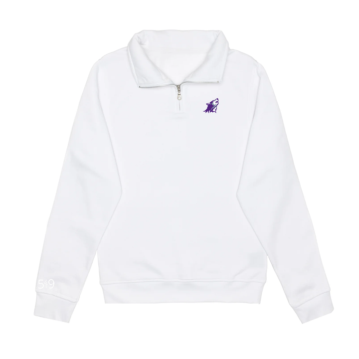 WILFRID JURY EMBROIDERED 1/4 ZIP (UNISEX)