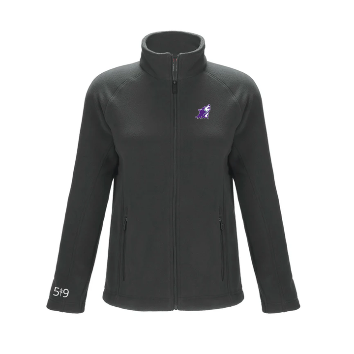 WILFRID JURY EMBROIDERED MICROFLEECE JACKET (WOMENS)