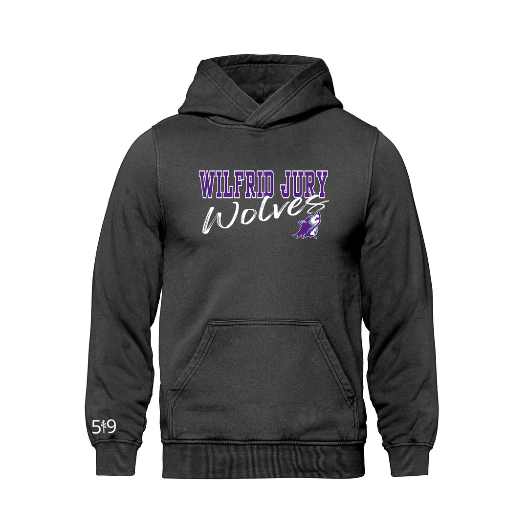 WILFRID JURY SIGNATURE RETRO HOODIE (UNISEX)
