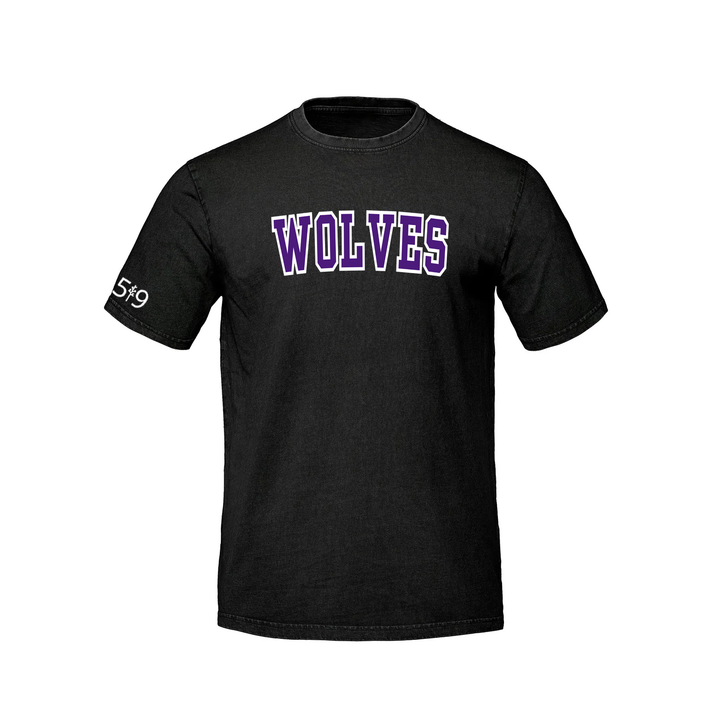 W.J. WOLVES VARSITY RETRO TEE (UNISEX)