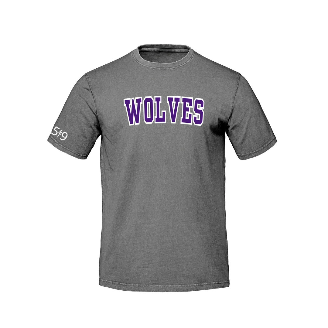 W.J. WOLVES VARSITY RETRO TEE (UNISEX)