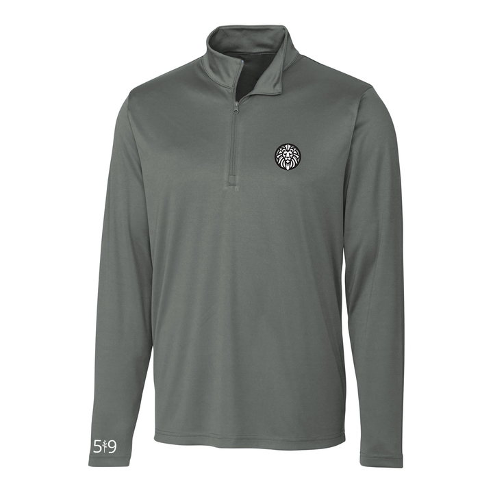WOODFIELD EMBROIDERED ATHLETIC 1/4 ZIP (MENS)