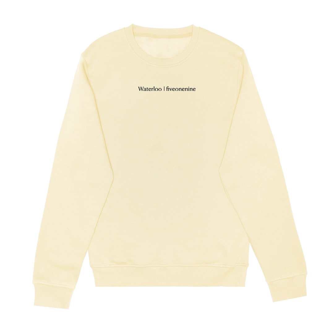 WATERLOO EMBROIDERED CREW (UNISEX)