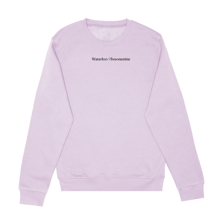 WATERLOO EMBROIDERED CREW (UNISEX)