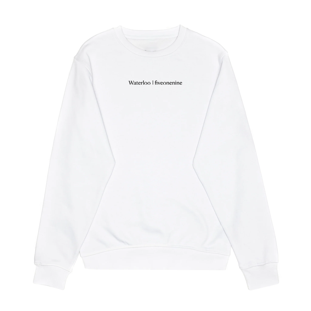 WATERLOO EMBROIDERED CREW (UNISEX)