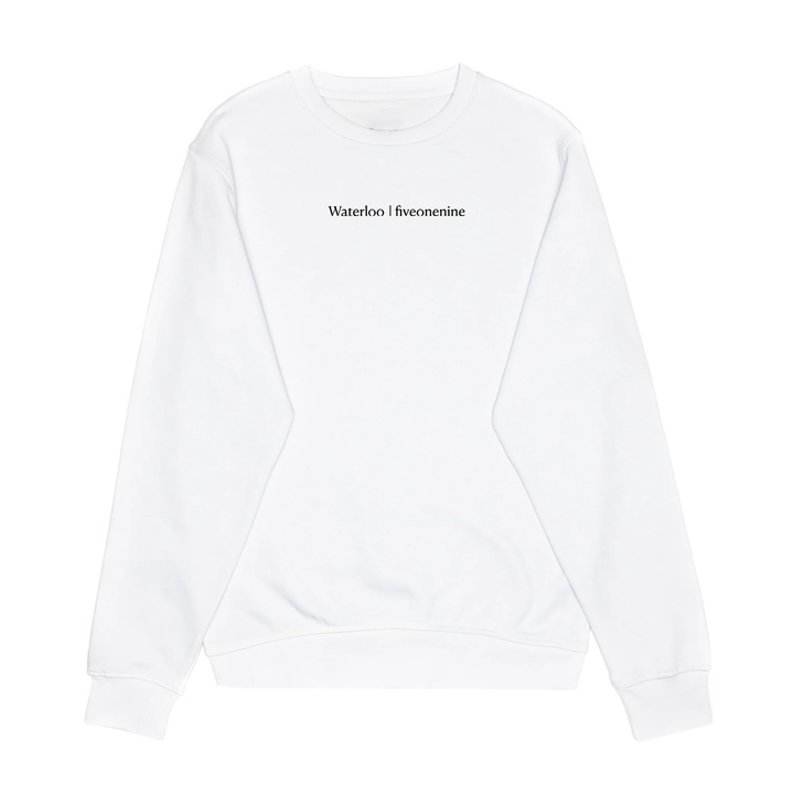 WATERLOO EMBROIDERED CREW (UNISEX)